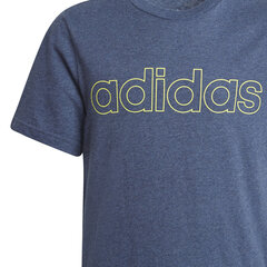 Adidas Футболки B Lin T Blue GN4001/152 цена и информация | Рубашки для мальчиков | kaup24.ee