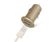 Mini Car Charger 2 Usb Port 2400 mA By SBS Gold hind ja info | Mobiiltelefonide laadijad | kaup24.ee