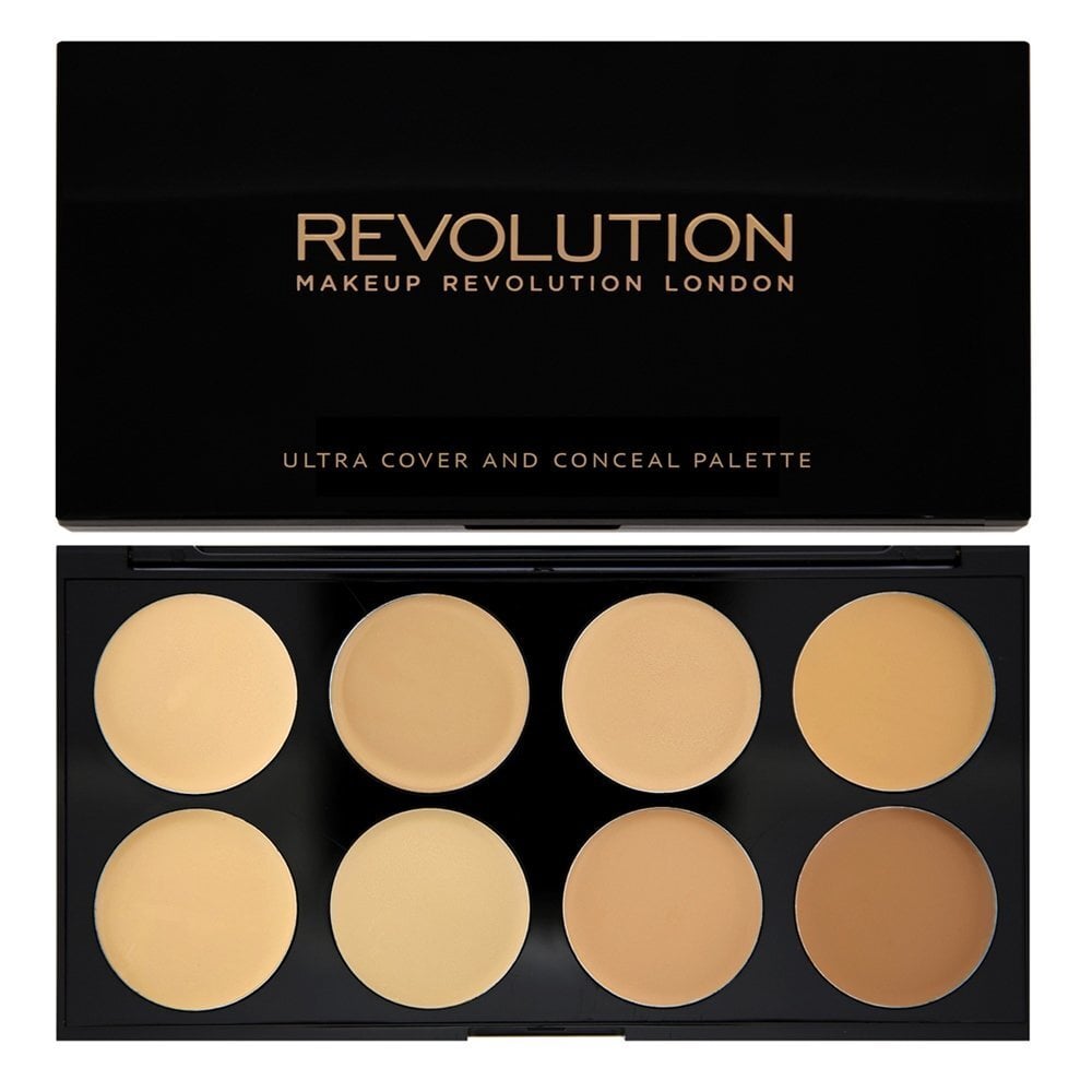 Peitepalett Makeup Revolution London Cover & Conceal 10 g, Medium hind ja info | Jumestuskreemid, puudrid | kaup24.ee