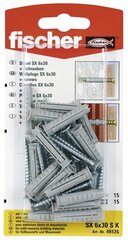 SX 5X25 S blisterpakend hind ja info | Kinnitusvahendid | kaup24.ee
