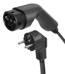 Deltaco кабель для зарядки электромобиля EV-1225, 6 м цена и информация | Зарядные станции для электромобилей | kaup24.ee