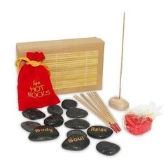 Комплект горячих камней для масажа цена и информация | Другие оригинальные подарки | kaup24.ee