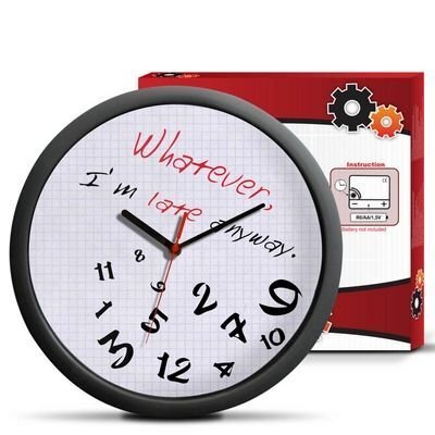 Seinakell Whatever O'clock, 30 cm hind ja info | Originaalsed kellad | kaup24.ee