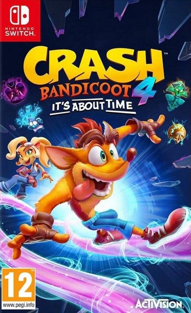 Nintendo Switch mäng Crash Bandicoot 4: It's About Time цена и информация | Arvutimängud, konsoolimängud | kaup24.ee