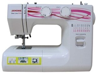 Janome Sew Line 500s цена и информация | Швейные машинки | kaup24.ee