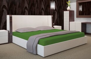 Kummiga voodilina Jersey 140x200 cm, roheline hind ja info | Voodilinad | kaup24.ee