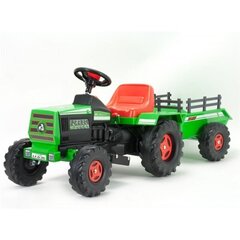 Детский электрический трактор с прицепом Injusa Basic цена и информация | Электромобили для детей | kaup24.ee