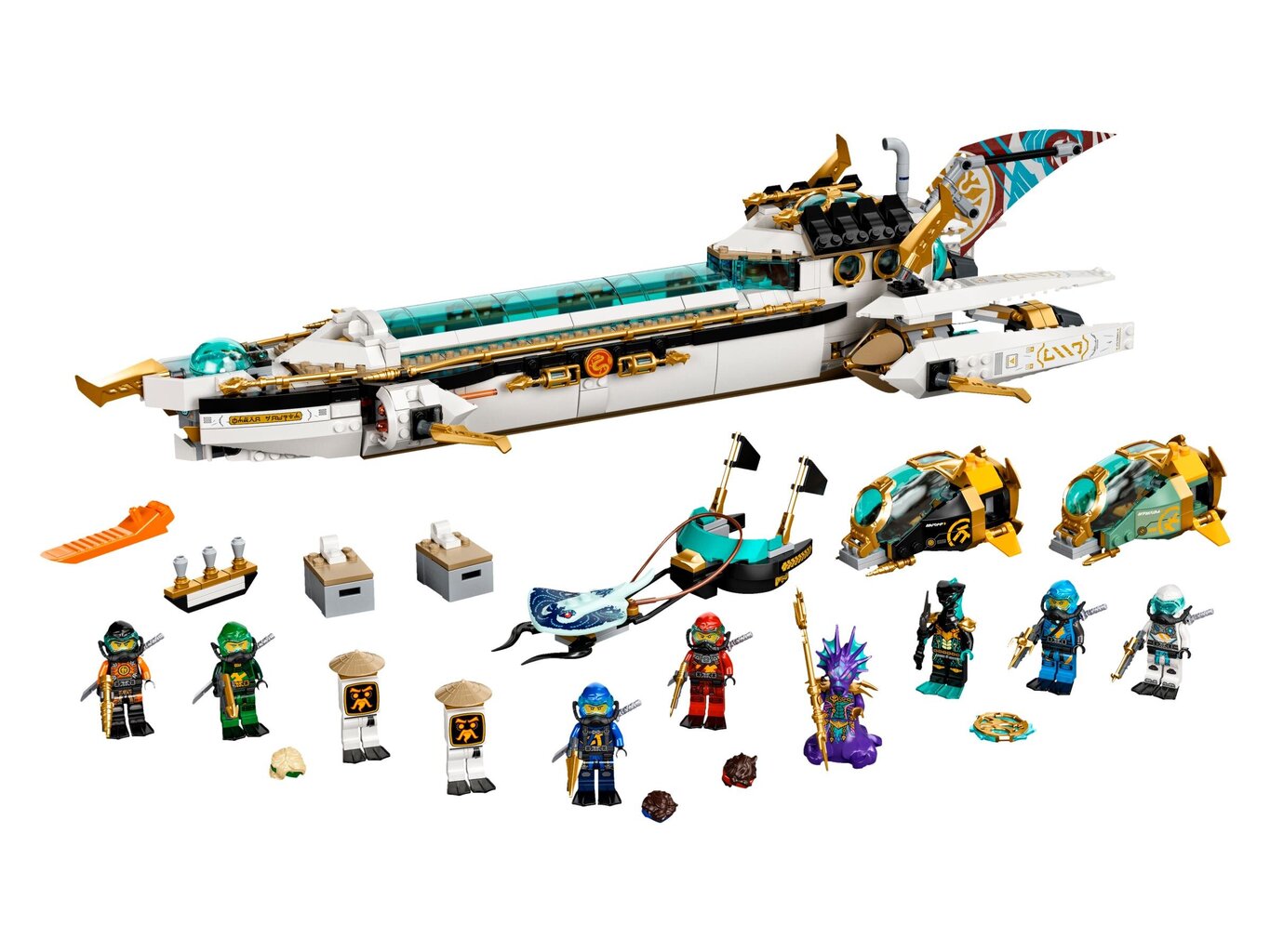 71756 LEGO® NINJAGO Hydro Bounty цена и информация | Klotsid ja konstruktorid | kaup24.ee