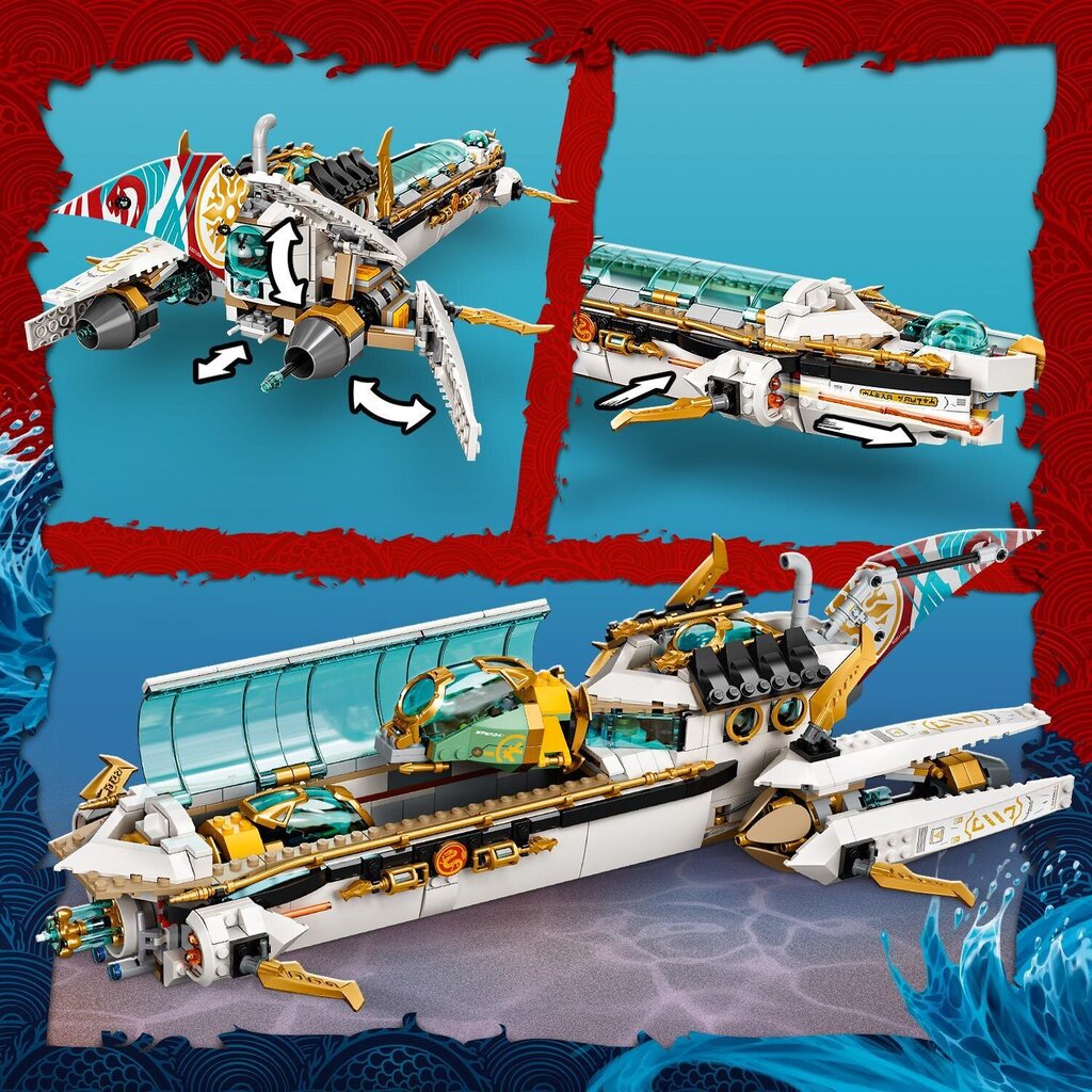 71756 LEGO® NINJAGO Hydro Bounty цена и информация | Klotsid ja konstruktorid | kaup24.ee