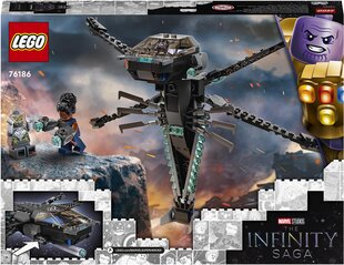 76186 LEGO® Super Heroes Must Panther Dragonfly цена и информация | Конструкторы и кубики | kaup24.ee