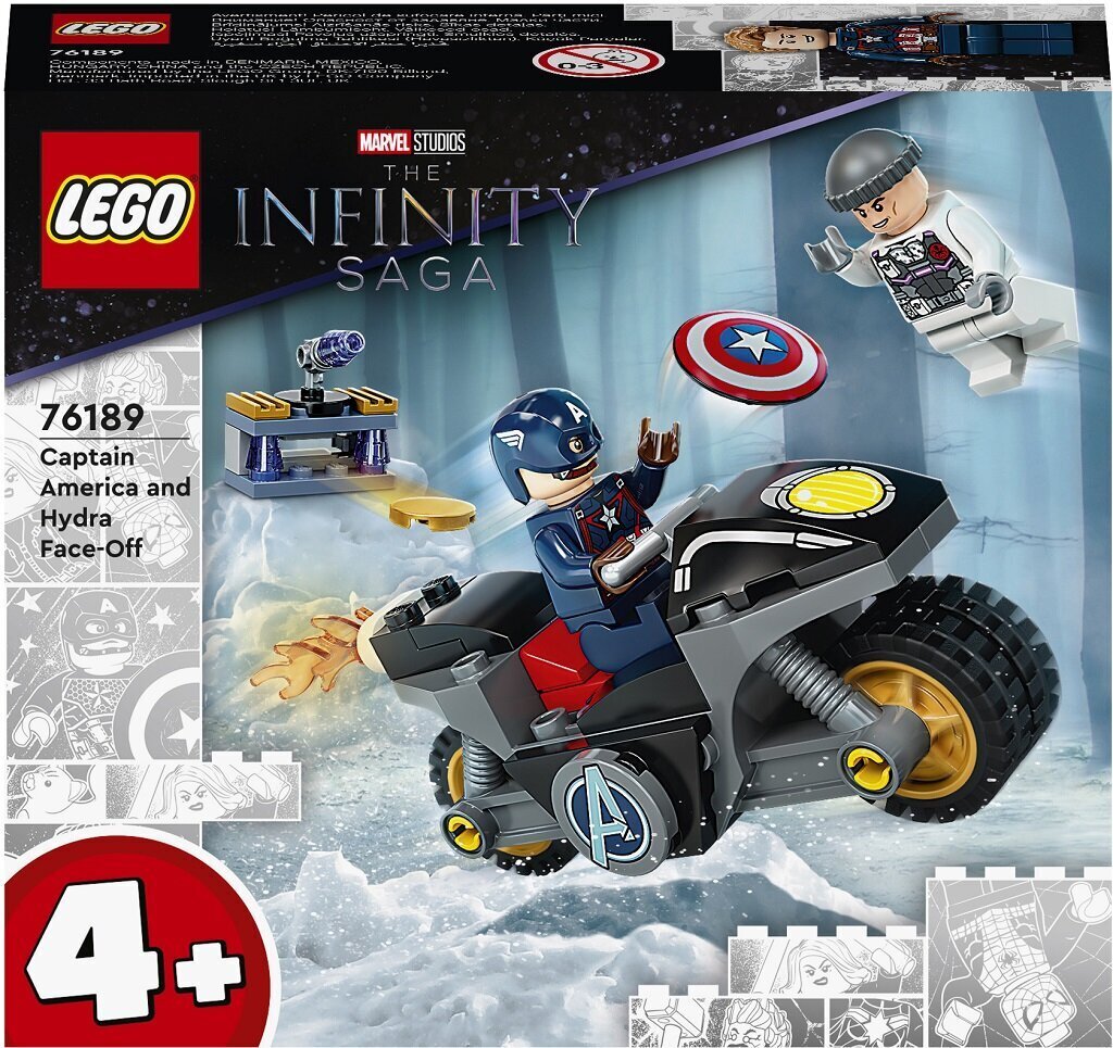 76189 LEGO® Marvel Столкновение Капитана Америки и Гидры цена | kaup24.ee