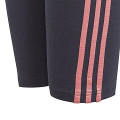 Adidas Lühikesed Püksid G 3S Bk Short Blue GN4092/140 цена и информация | Шорты для девочек | kaup24.ee