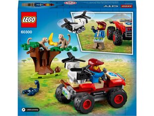 60300 LEGO® City Metsapääste ATV цена и информация | Конструкторы и кубики | kaup24.ee