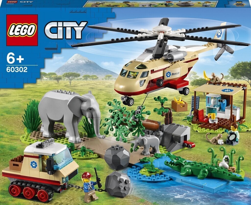 60302 LEGO® City Stunt Спасательная операция дикой природы цена | kaup24.ee