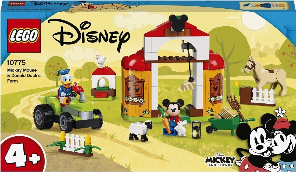 10775 LEGO® | Disney Miki Hiire ja Piilupart Donaldi farm hind ja info | Klotsid ja konstruktorid | kaup24.ee