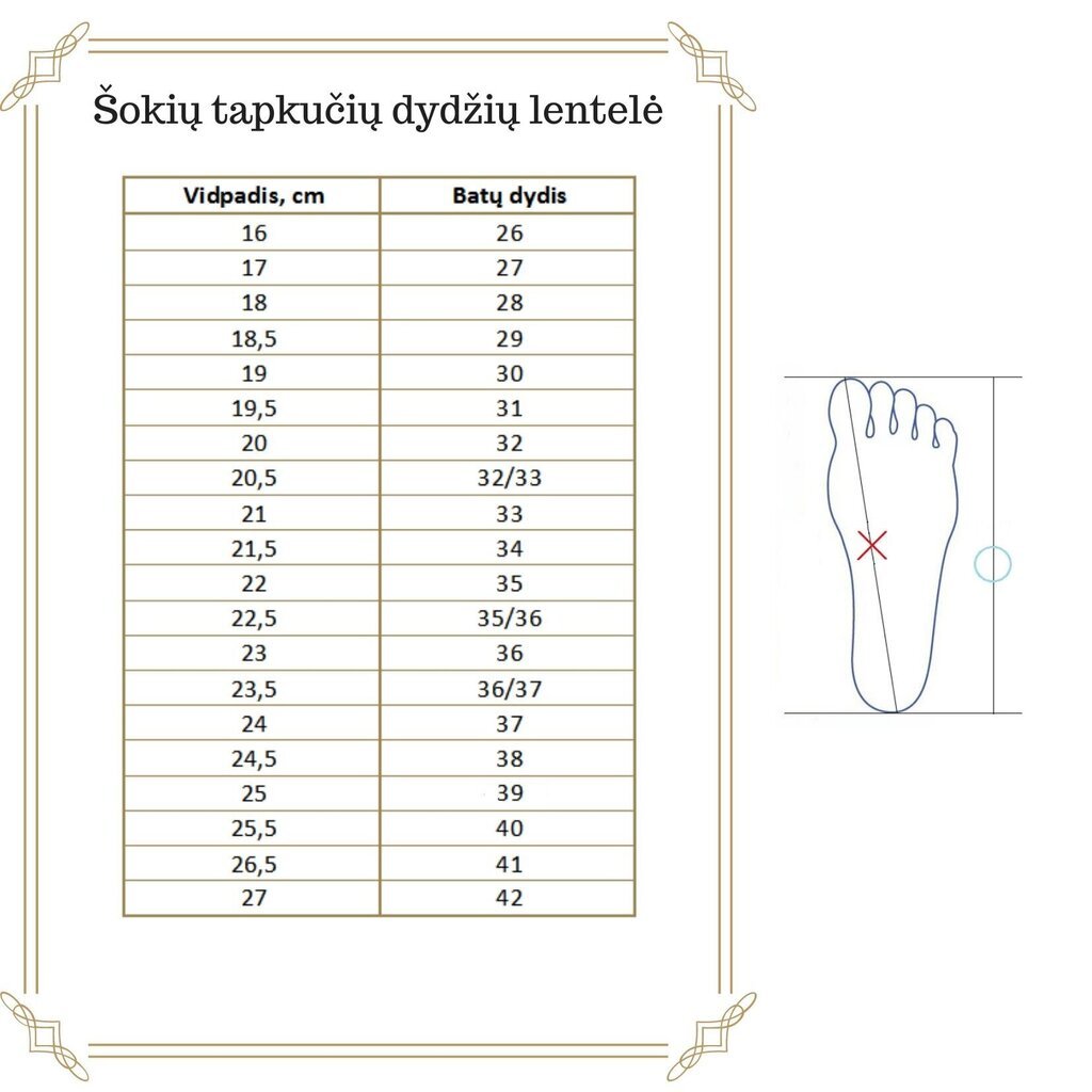 Tantsusussid, mustad цена и информация | Balletiriided | kaup24.ee