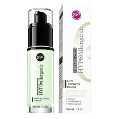 Hüpoallergeenne meigialuskreem, mis neutraliseerib punetust Bell Hypoallergenic Anti-Redness Primer, 30g hind ja info | Jumestuskreemid, puudrid | kaup24.ee