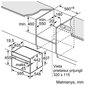 Integreeritav kompaktahi Bosch (mikrolainefunktsiooniga), CMG633BS1 цена и информация | Ahjud | kaup24.ee