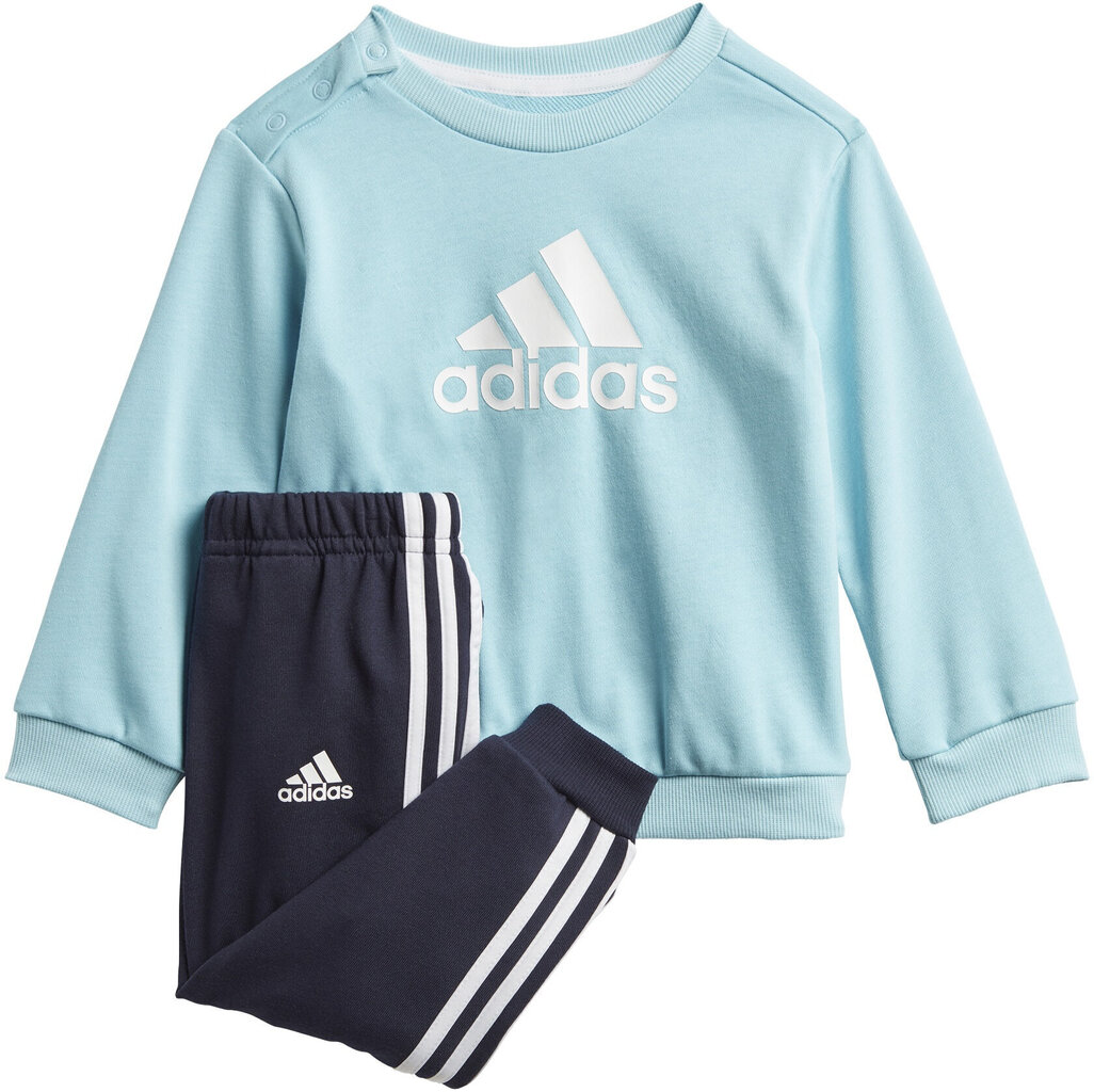 Adidas Spordikostüümid I Bos Jog Ft Sinine GN7259/104 цена и информация | Komplektid poistele | kaup24.ee