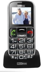 Telefon MaxCom MM461BB, Must цена и информация | Мобильные телефоны | kaup24.ee