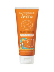 Солнцезащитная эмульсия для детей AVENE SUN SPF50 +, 100 мл цена и информация | Кремы от загара | kaup24.ee