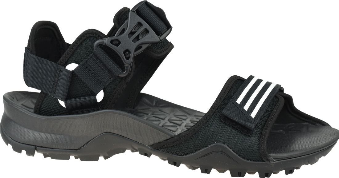 Meeste sandaalid Adidas Cyprex Ultra Sandal EF0016, must цена и информация | Meeste plätud, sussid | kaup24.ee