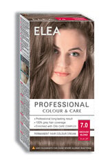 Juuksevärv Elea Professional Colour&Care 7.0 Medium Blond, 123 ml hind ja info | Juuksevärvid | kaup24.ee