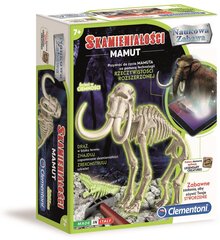 Игрушка Clementoni - Флуоресцентные окаменелости мамонта цена и информация | Развивающие игрушки | kaup24.ee