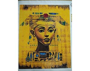 Pildid straazidega teemantmosaiiktehnikas "Nefertari" Collection D'Art 38x48cm цена и информация | Алмазная мозаика | kaup24.ee