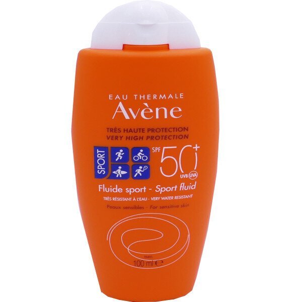 Äärmiselt niiskuskindel päikesekaitsekreem AVENE SUN SPORT SPF50+, 100 ml цена и информация | Päikesekreemid | kaup24.ee