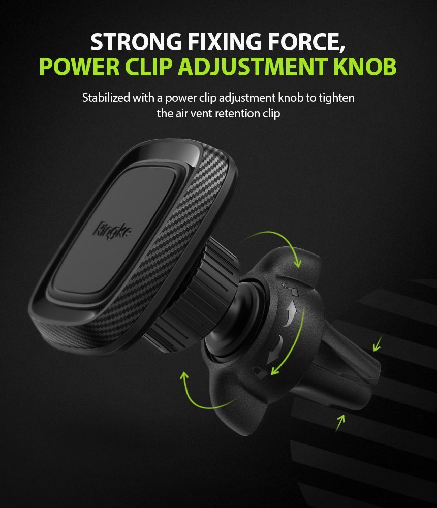 Ringke Power Clip Car Mount цена и информация | Mobiiltelefonide hoidjad | kaup24.ee