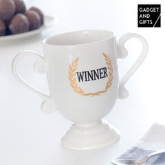 Чашка с надписью «Winner», белая цена и информация | Оригинальные кружки | kaup24.ee
