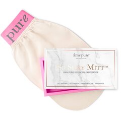 Kooriv siidkinnas kehale Âme Pure So Silky Mitt | 100% puhas siid hind ja info | Kehakoorijad | kaup24.ee