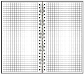 Ruuduline märkmik 76x134 mm, 60 lehte, spiraalköide, LUX kaaned – tumepunane hind ja info | Vihikud, märkmikud ja paberikaubad | kaup24.ee