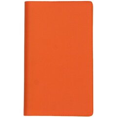 Ruuduline märkmik 76x134 mm, 60 lehte, spiraalköide, plastkaaned – oranž цена и информация | Тетради и бумажные товары | kaup24.ee