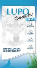 Markus Muhle Lupo Sensitiv 20/8 hüpoallergeenne ja vähe aktiivsustega koertele, 15 kg hind ja info | Kuivtoit koertele | kaup24.ee