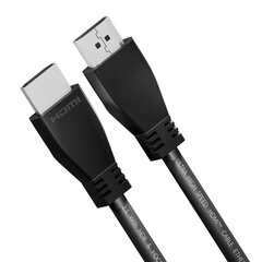 Kaabel Omega OCHB8K15 HDMI 8K / 1.5m, must цена и информация | Кабели и провода | kaup24.ee