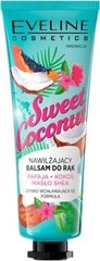 Niisutav kätekreem kookosega Eveline Sweet Coconut, 50 ml hind ja info | Kehakreemid, losjoonid | kaup24.ee