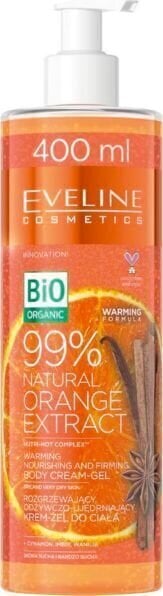 Geel Eveline Bio Organic apelsiniga, 400 ml цена и информация | Kehakreemid, kehaspreid | kaup24.ee