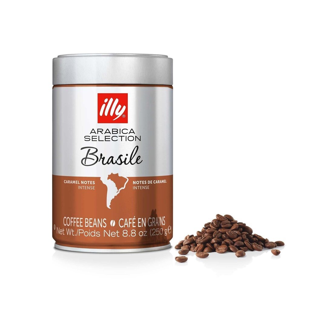 Kohvioad illy Arabica Selection Brasile, 250 g цена и информация | Kohv, kakao | kaup24.ee