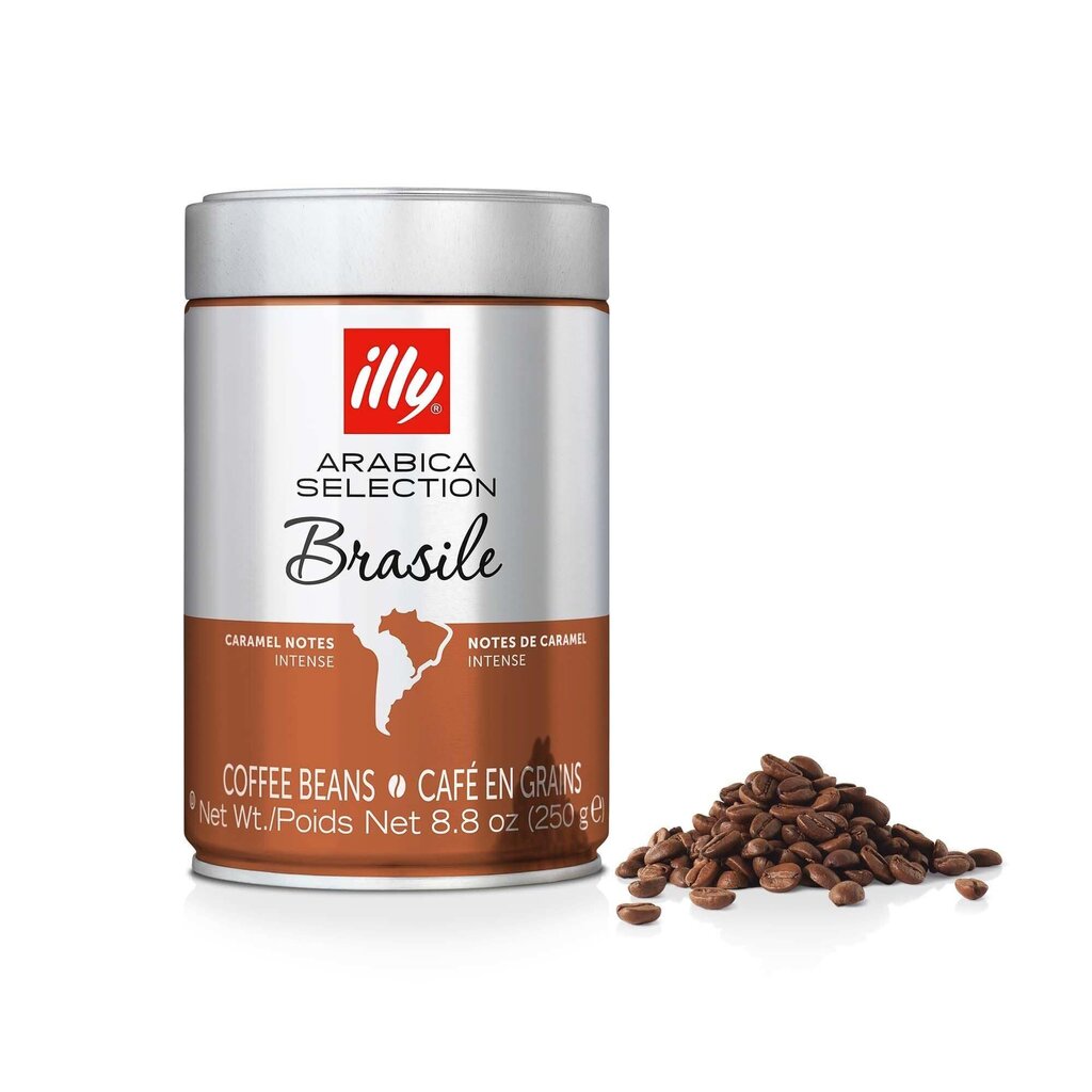 Kohvioad illy Arabica Selection Brasile, 250 g цена и информация | Kohv, kakao | kaup24.ee