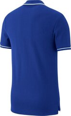 Nike футболка мужская Team Club 19 Polo 463, синяя цена и информация | Meeste T-särgid | kaup24.ee