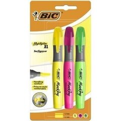 Tekstimarker Highlighter XL 3 värvi komplektis 247215 цена и информация | Канцелярские товары | kaup24.ee