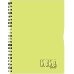 Memo Colour A4 joon, 80 lehte – kollane hind ja info | Vihikud, märkmikud ja paberikaubad | kaup24.ee