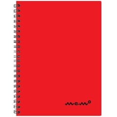 Memo A4 joon, 60 lehte – punane hind ja info | Vihikud, märkmikud ja paberikaubad | kaup24.ee