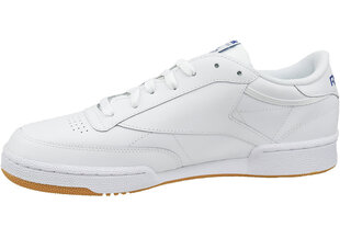 Meeste vabaajajalatsid Reebok Reebok Club C 85 AR0459, valge цена и информация | Кроссовки для мужчин | kaup24.ee