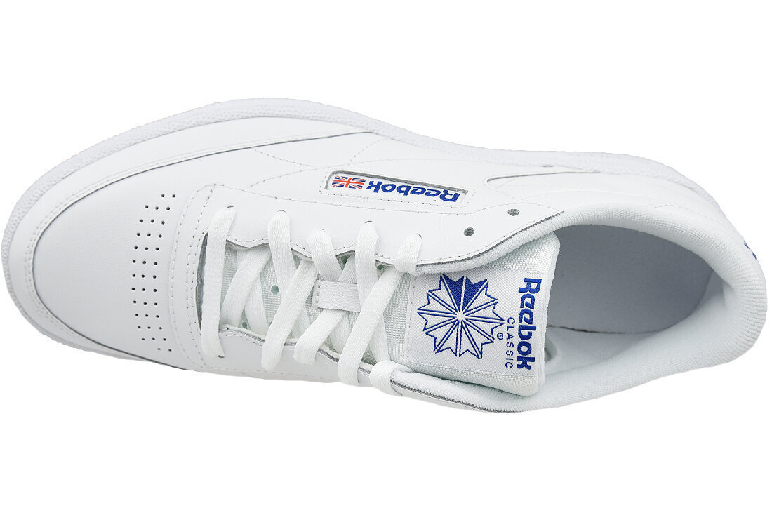 Meeste vabaajajalatsid Reebok Reebok Club C 85 AR0459, valge hind ja info | Spordi- ja vabaajajalatsid meestele | kaup24.ee