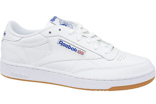 Meeste vabaajajalatsid Reebok Reebok Club C 85 AR0459, valge цена и информация | Кроссовки для мужчин | kaup24.ee