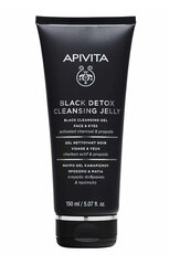 Puhastav näogeel Apivita Black Detox, 150 ml hind ja info | Näopuhastusvahendid | kaup24.ee