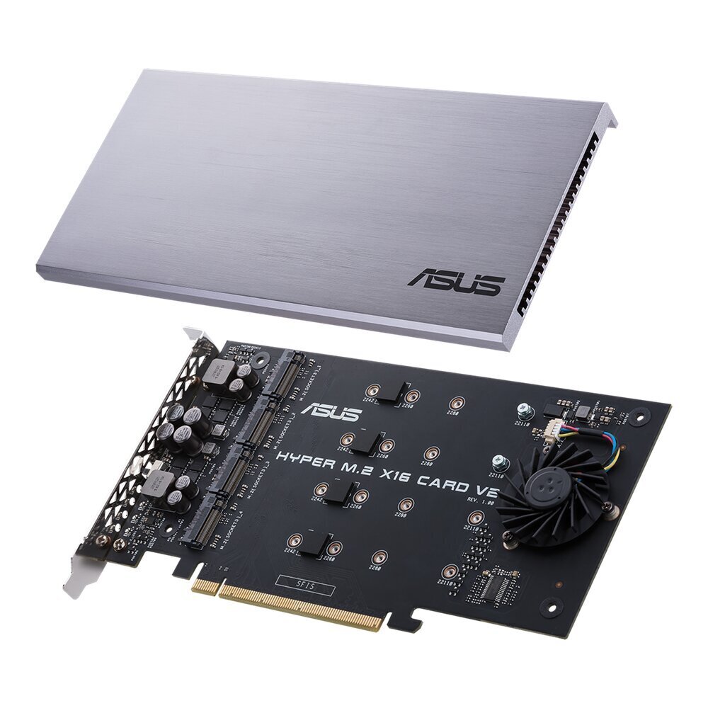 Asus HYPER M.2 X16 CARD V2 hind ja info | Emaplaadid | kaup24.ee